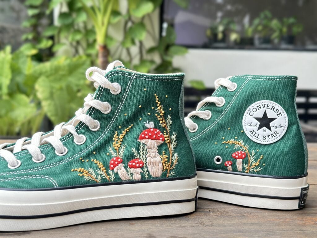 Embroidered Converse